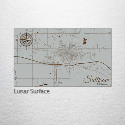 Sallisaw, Oklahoma Street Map