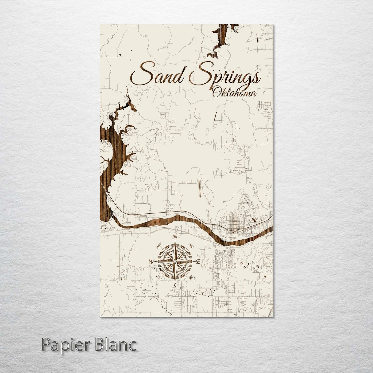 Sand Springs, Oklahoma Street Map