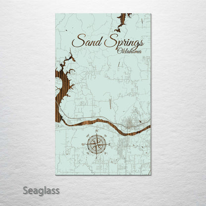 Sand Springs, Oklahoma Street Map