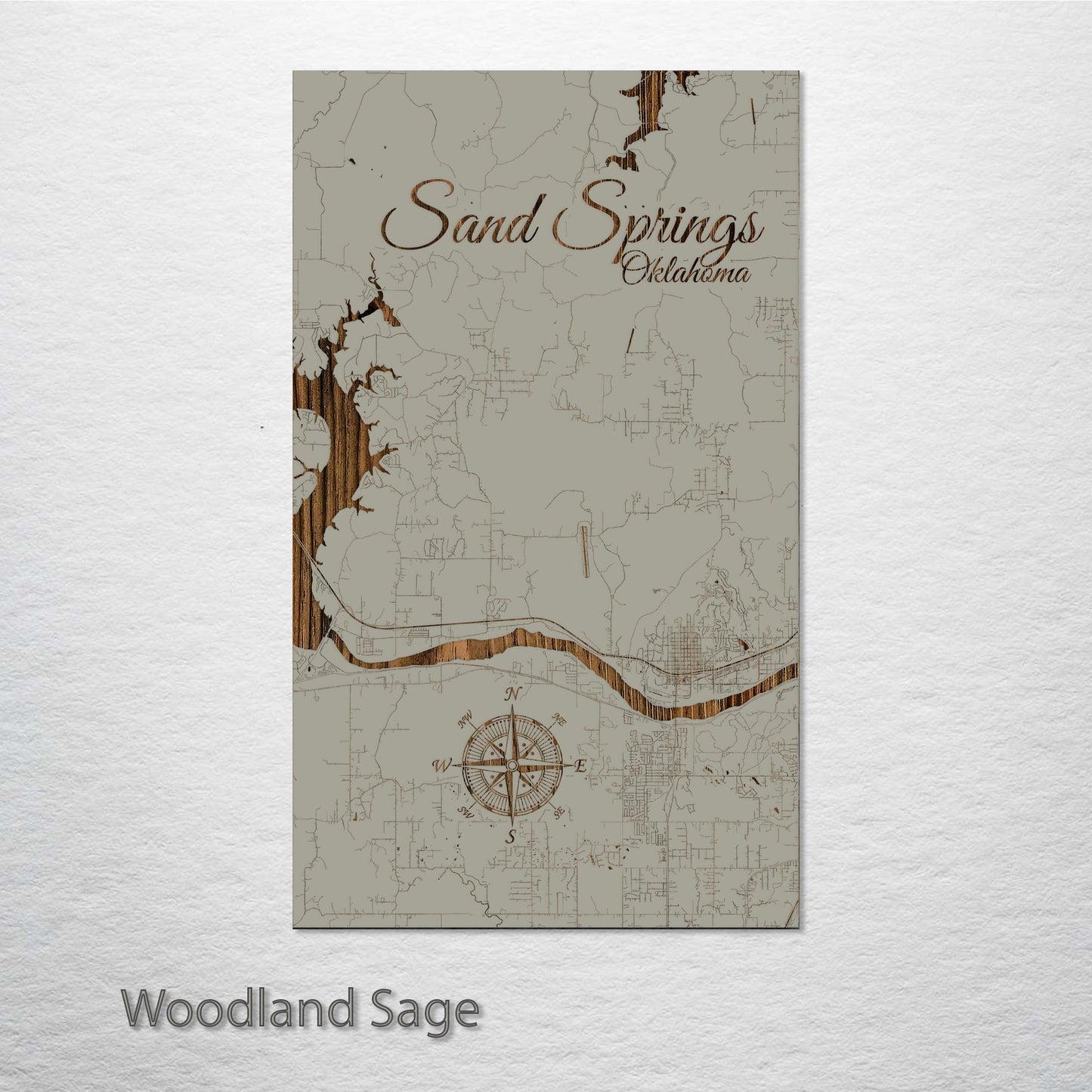 Sand Springs, Oklahoma Street Map