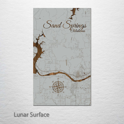 Sand Springs, Oklahoma Street Map