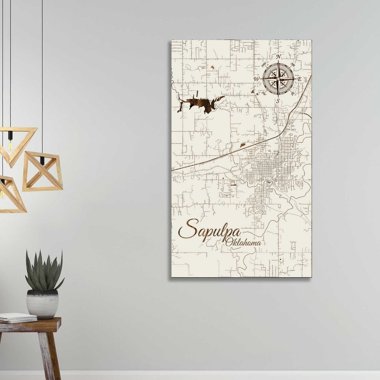 Sapulpa, Oklahoma Street Map