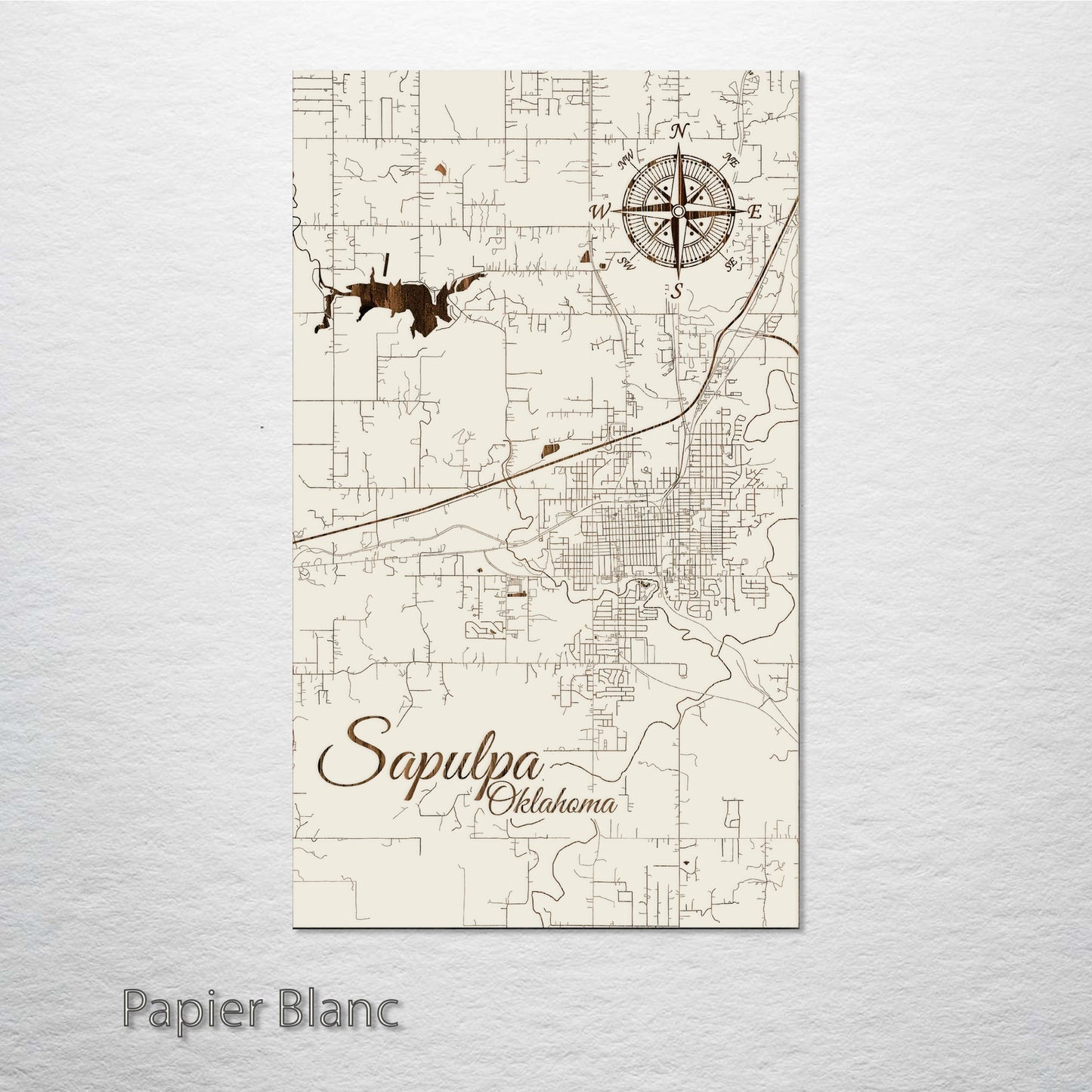 Sapulpa, Oklahoma Street Map