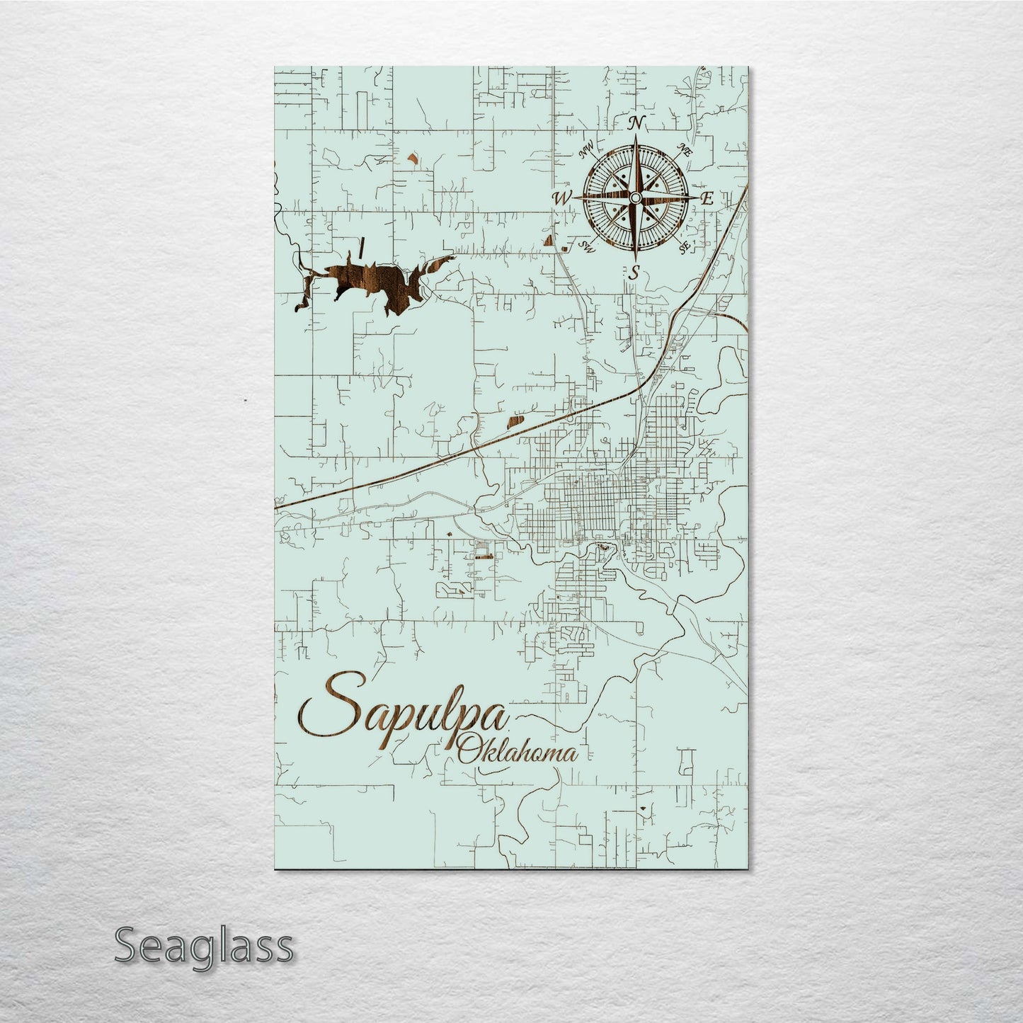 Sapulpa, Oklahoma Street Map