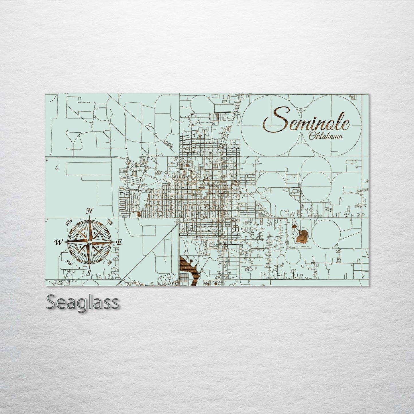 Seminole, Oklahoma Street Map