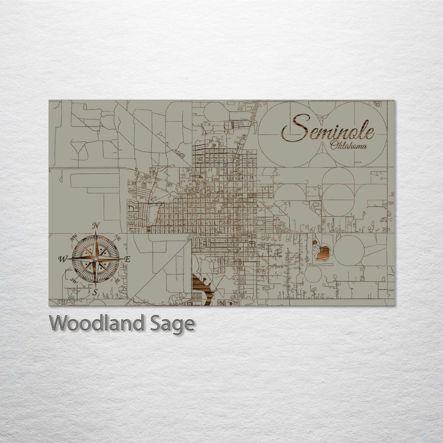 Seminole, Oklahoma Street Map