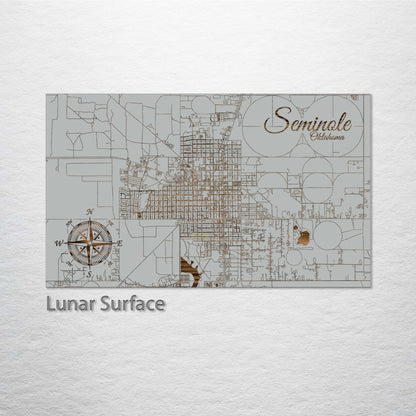 Seminole, Oklahoma Street Map