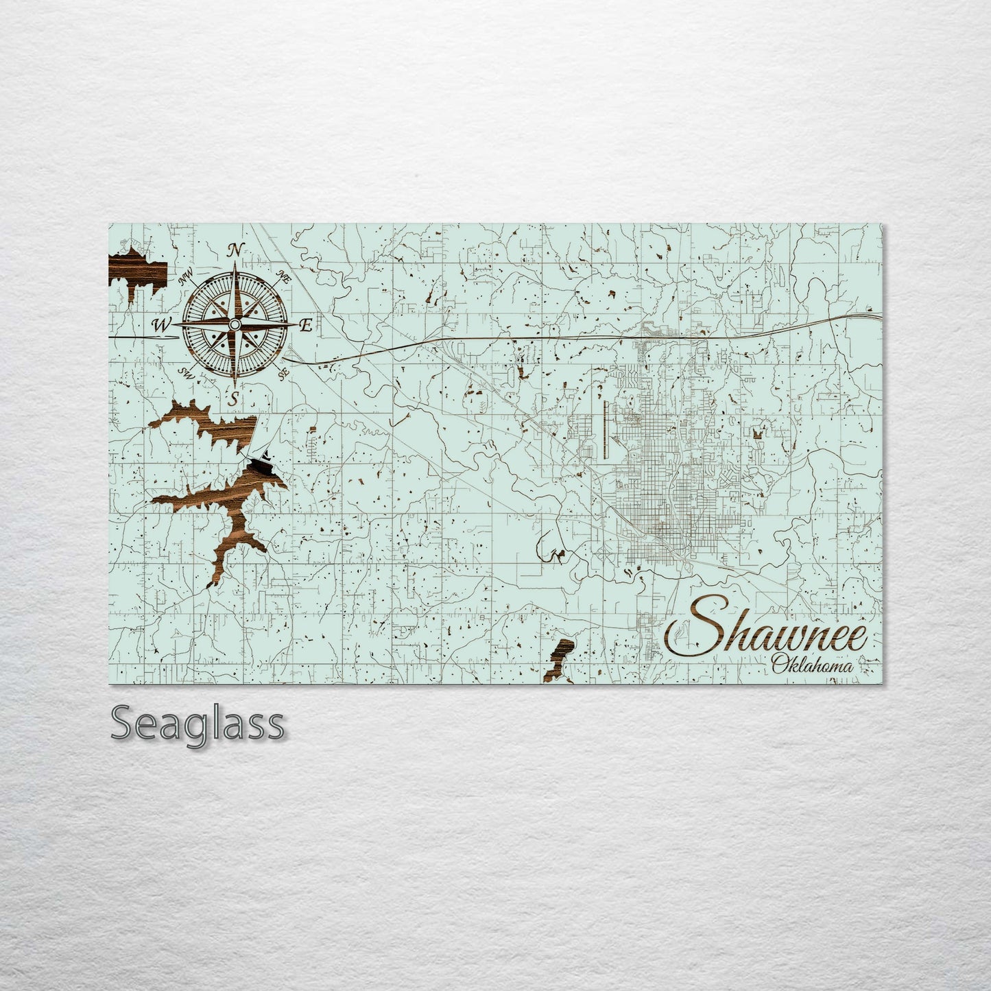 Shawnee, Oklahoma Street Map