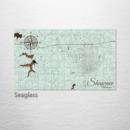 Shawnee, Oklahoma Street Map