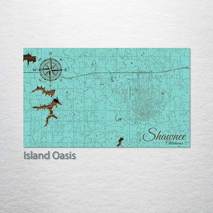 Shawnee, Oklahoma Street Map