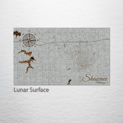 Shawnee, Oklahoma Street Map