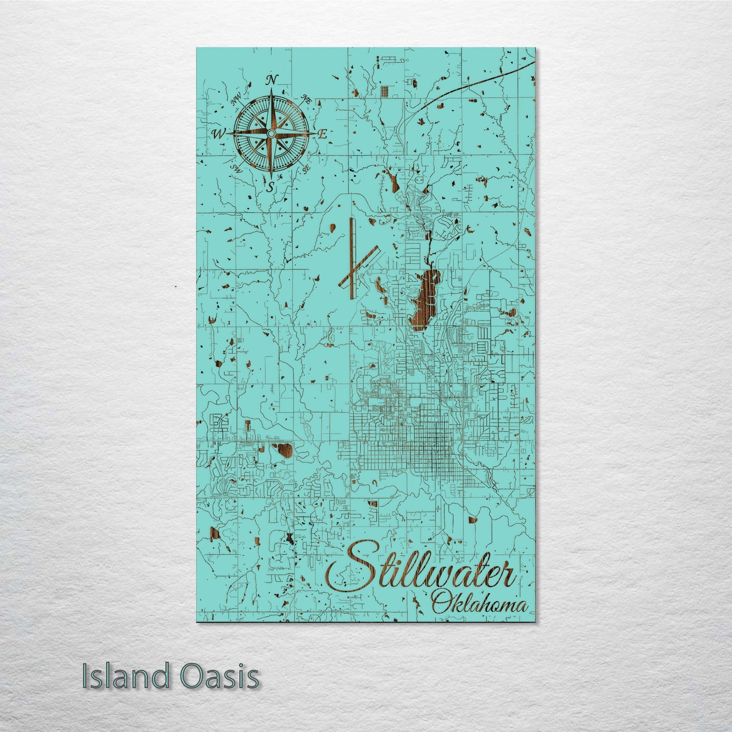 Stillwater, Oklahoma Street Map