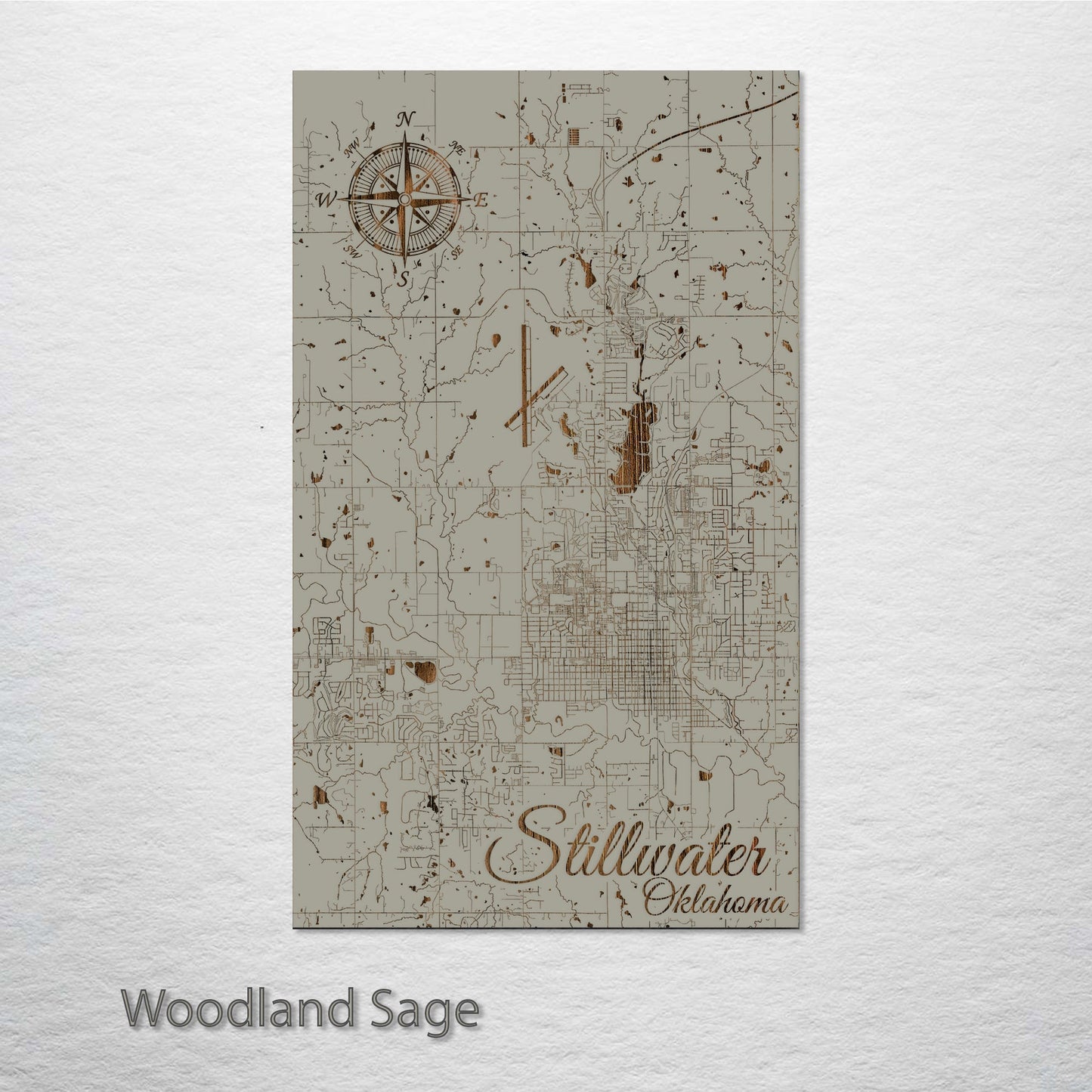 Stillwater, Oklahoma Street Map