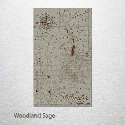 Stillwater, Oklahoma Street Map