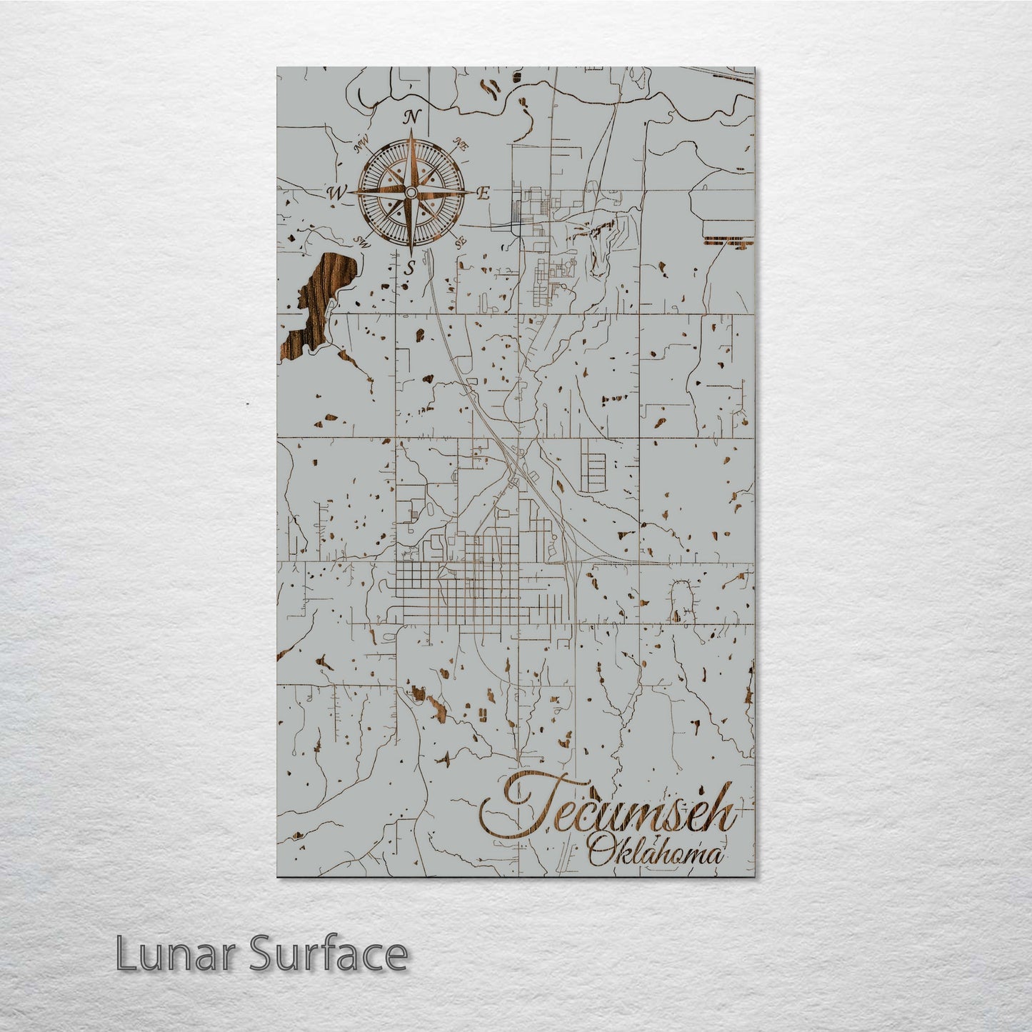 Tecumseh, Oklahoma Street Map