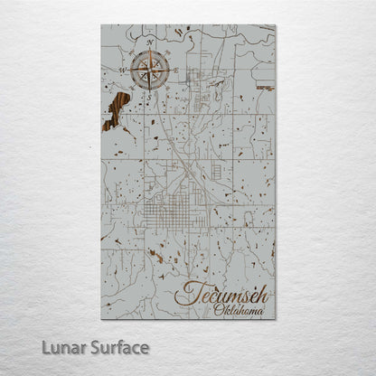 Tecumseh, Oklahoma Street Map