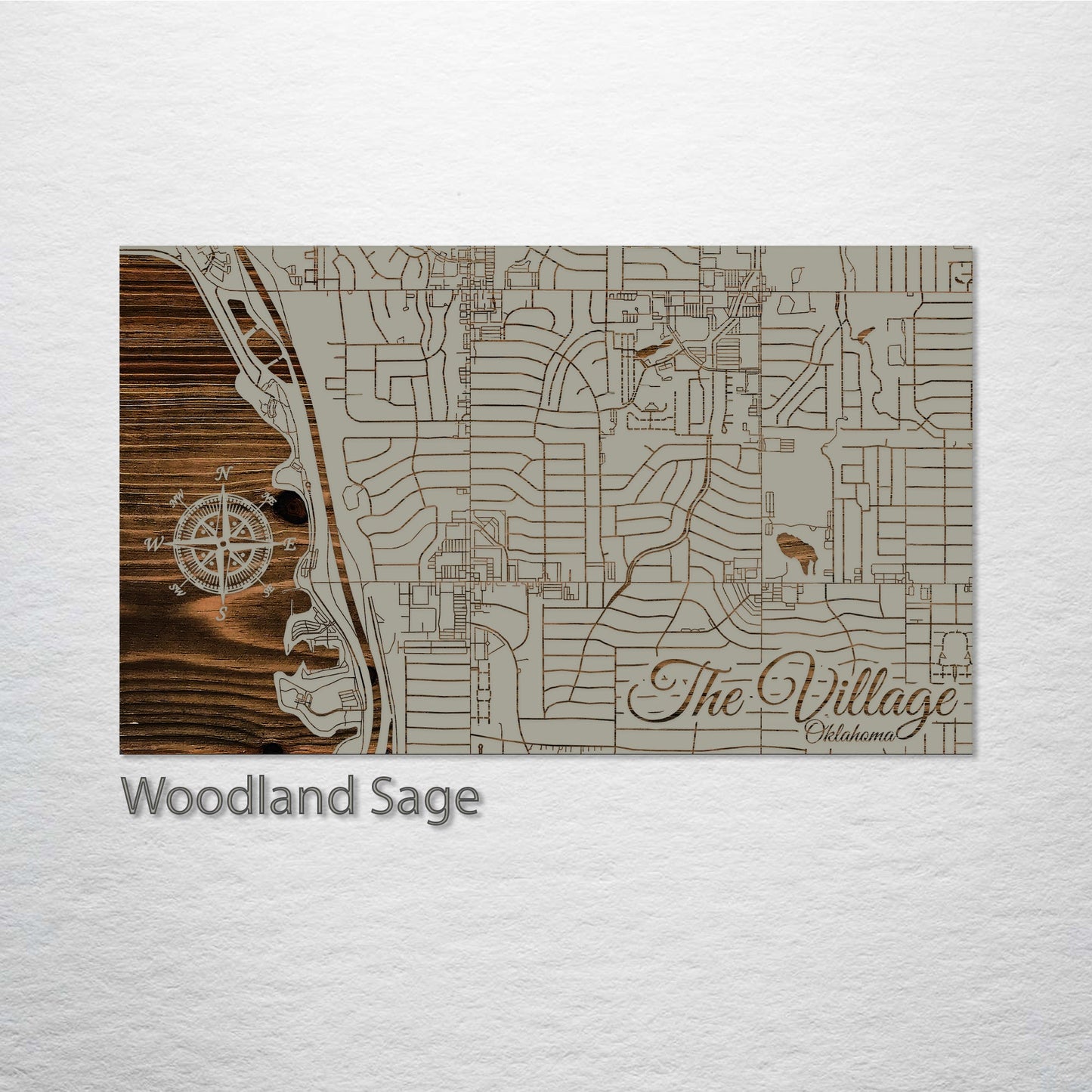 The Village, Oklahoma Street Map