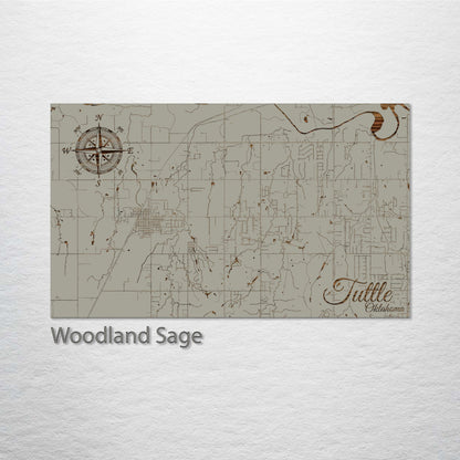 Tuttle, Oklahoma Street Map