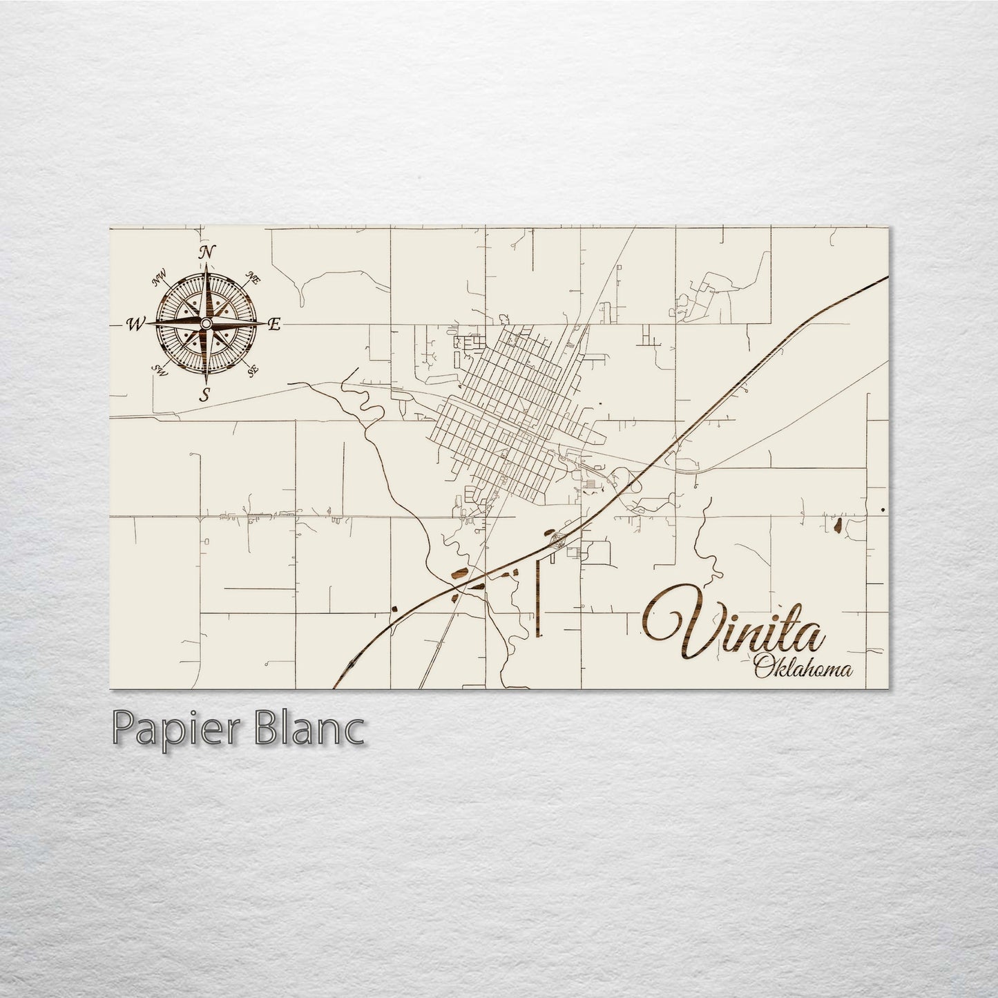 Vinita, Oklahoma Street Map