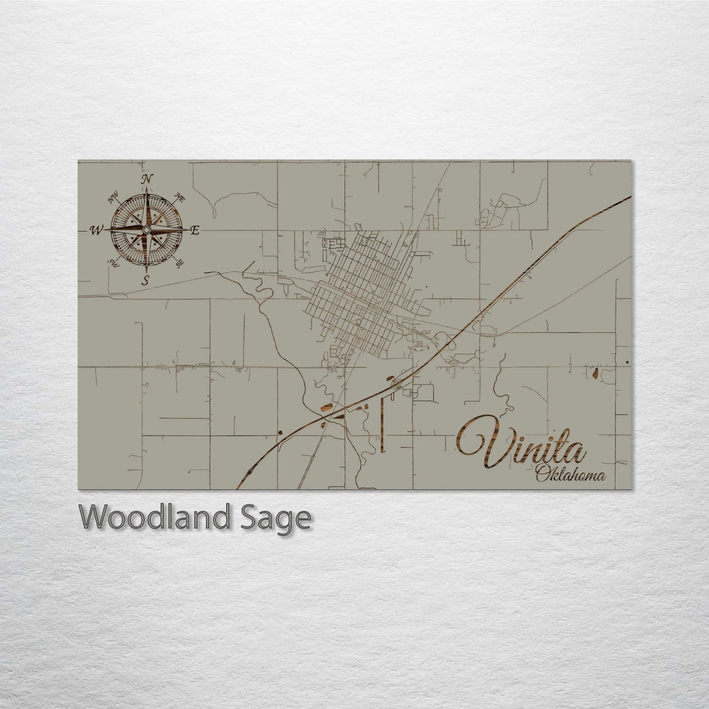 Vinita, Oklahoma Street Map
