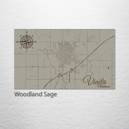 Vinita, Oklahoma Street Map