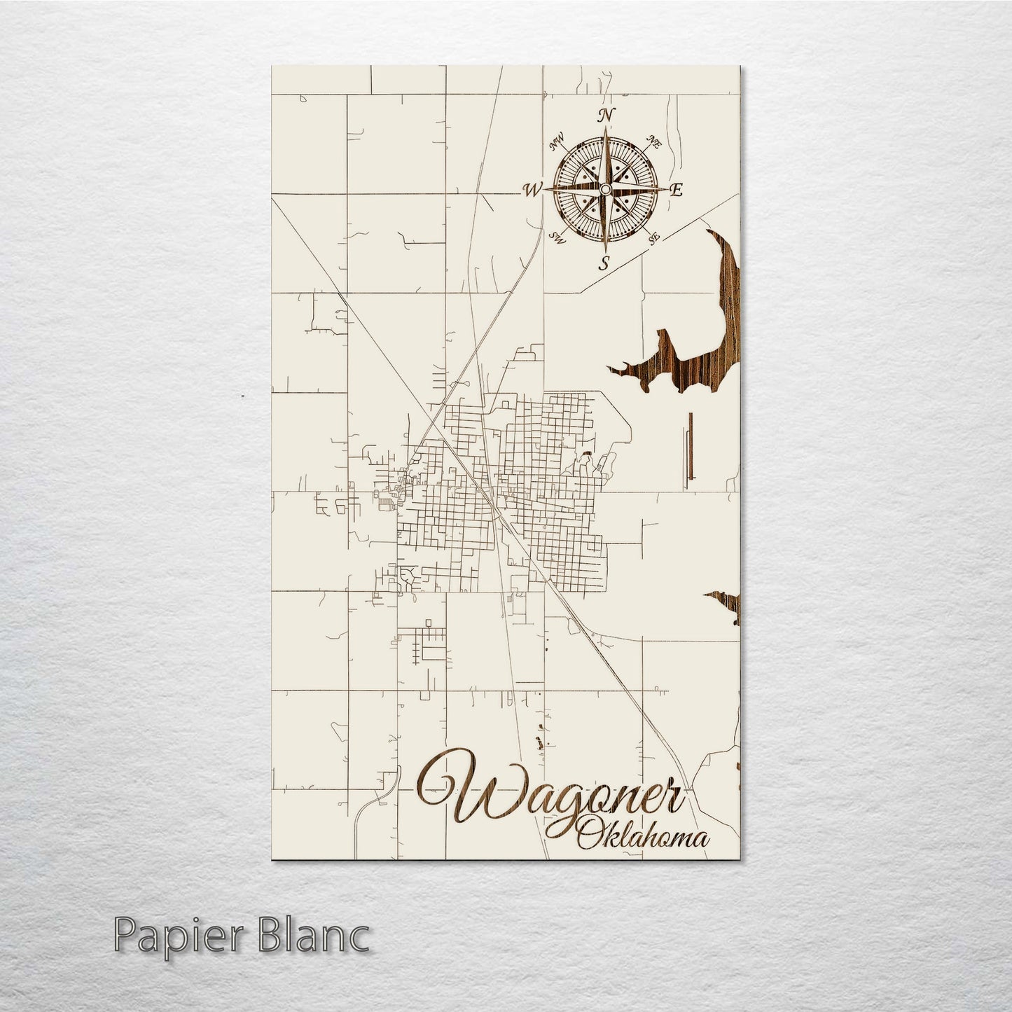 Wagoner, Oklahoma Street Map