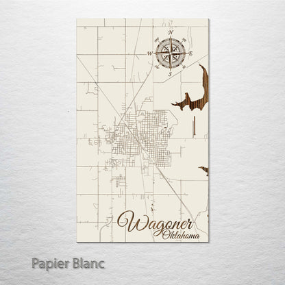 Wagoner, Oklahoma Street Map