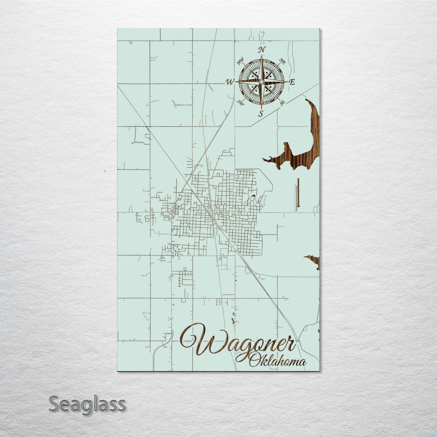 Wagoner, Oklahoma Street Map
