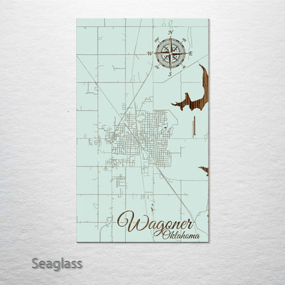 Wagoner, Oklahoma Street Map