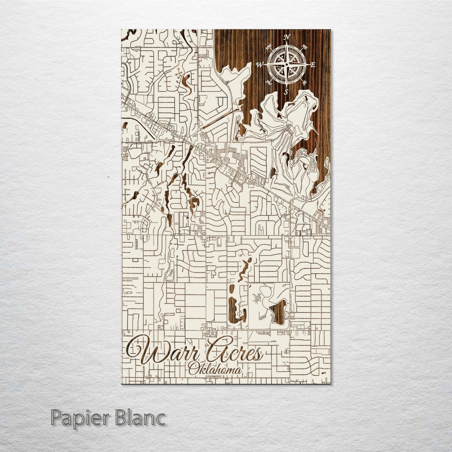 Warr Acres, Oklahoma Street Map