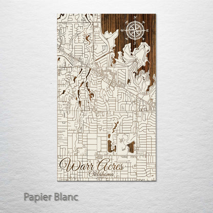 Warr Acres, Oklahoma Street Map