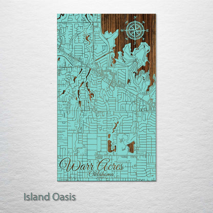 Warr Acres, Oklahoma Street Map