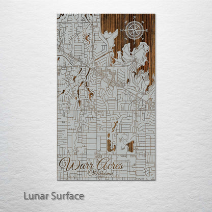 Warr Acres, Oklahoma Street Map