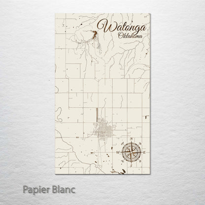 Watonga, Oklahoma Street Map