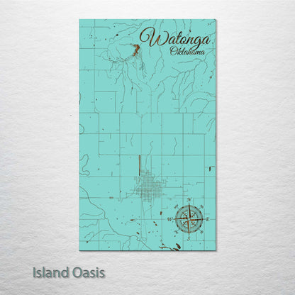 Watonga, Oklahoma Street Map