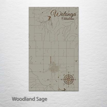 Watonga, Oklahoma Street Map