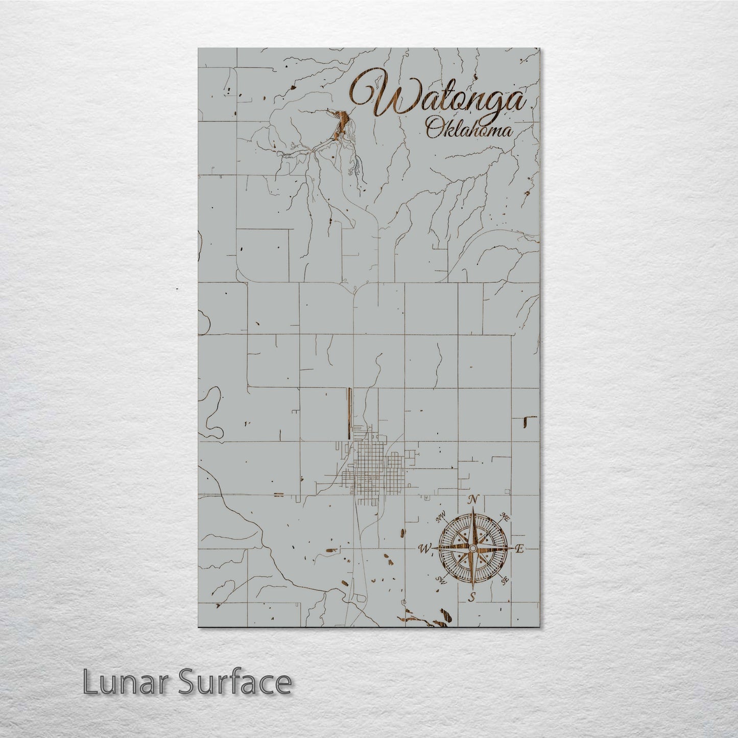 Watonga, Oklahoma Street Map