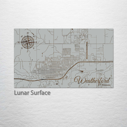 Weatherford, Oklahoma Street Map