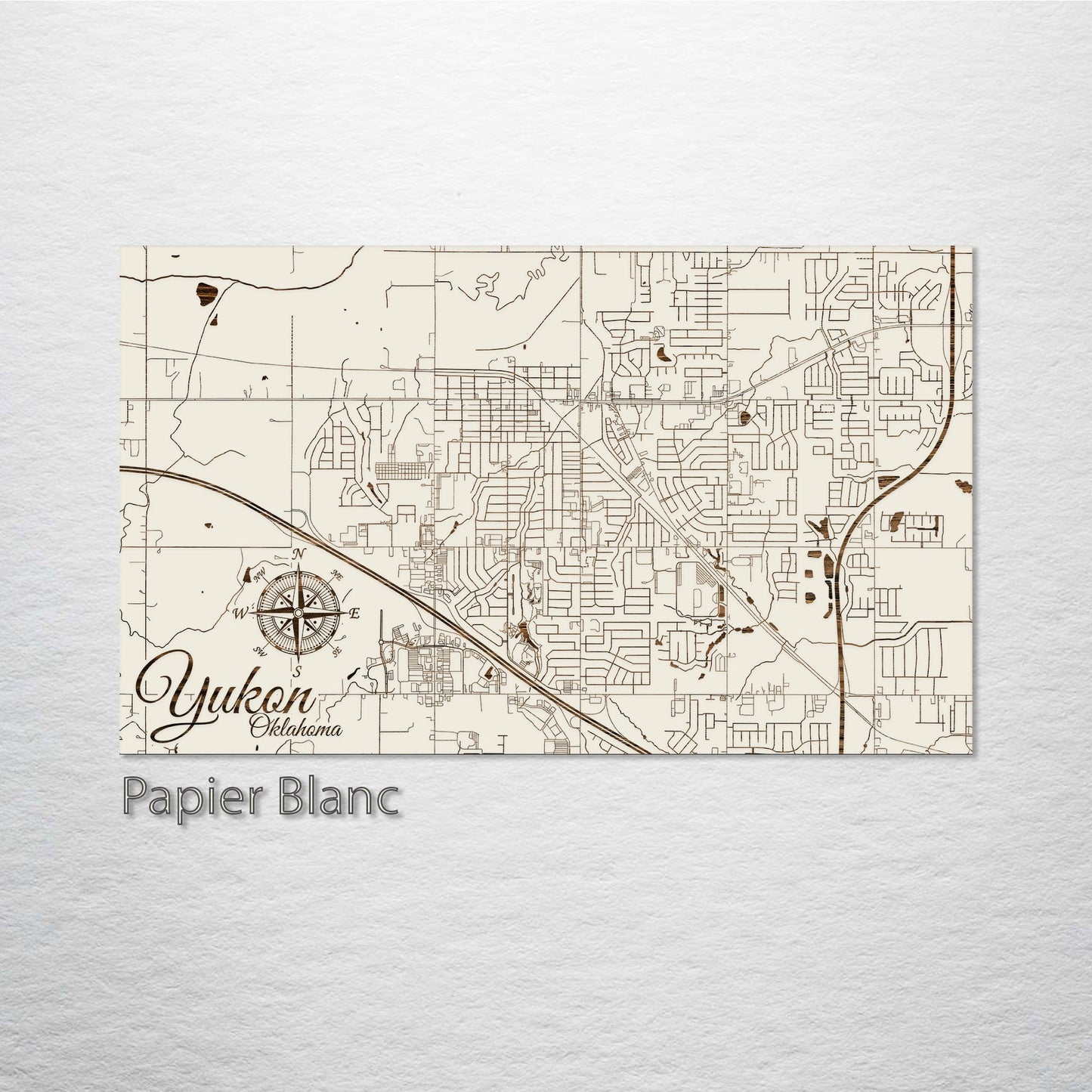 Yukon, Oklahoma Street Map