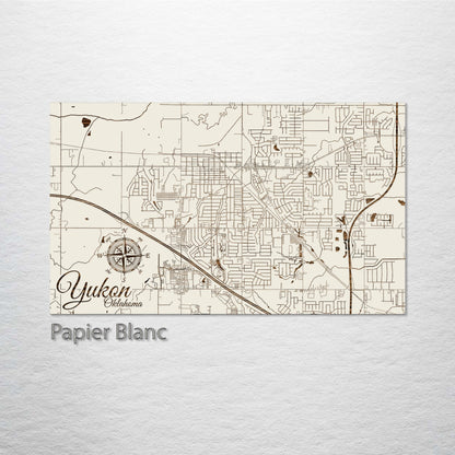 Yukon, Oklahoma Street Map