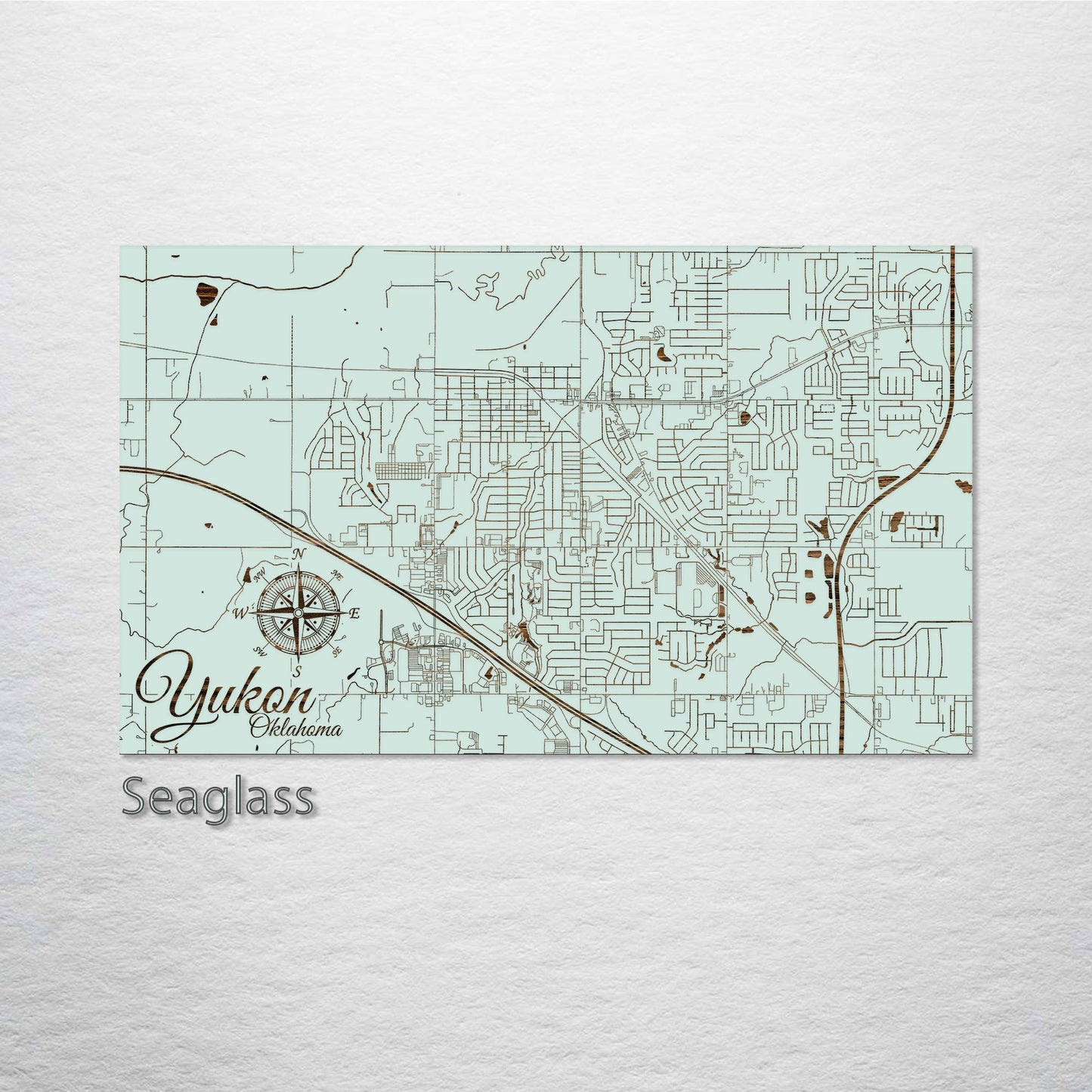 Yukon, Oklahoma Street Map