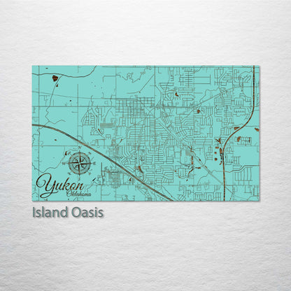 Yukon, Oklahoma Street Map