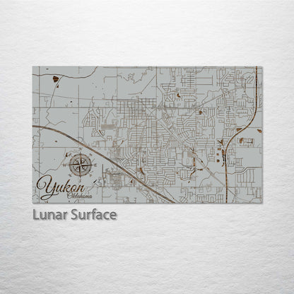 Yukon, Oklahoma Street Map
