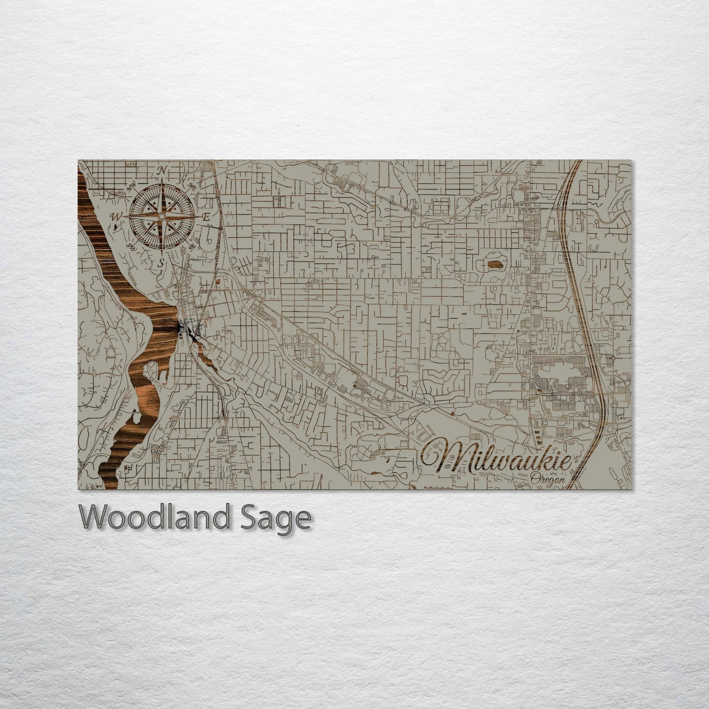 Milwaukie, Oregon Street Map