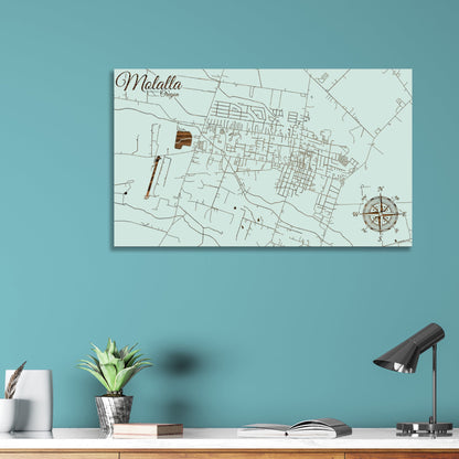 Molalla, Oregon Street Map