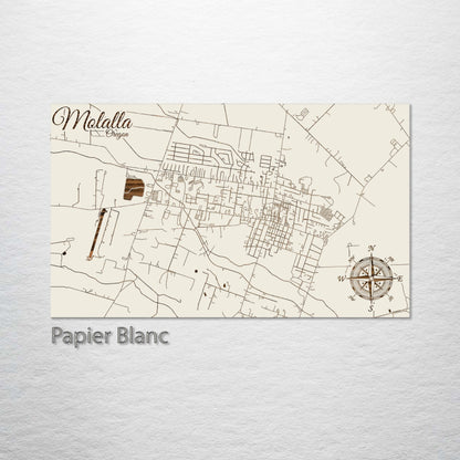 Molalla, Oregon Street Map