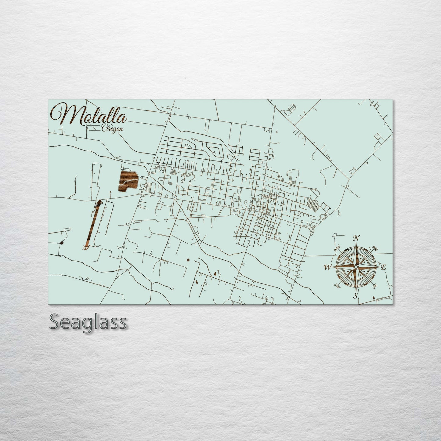 Molalla, Oregon Street Map