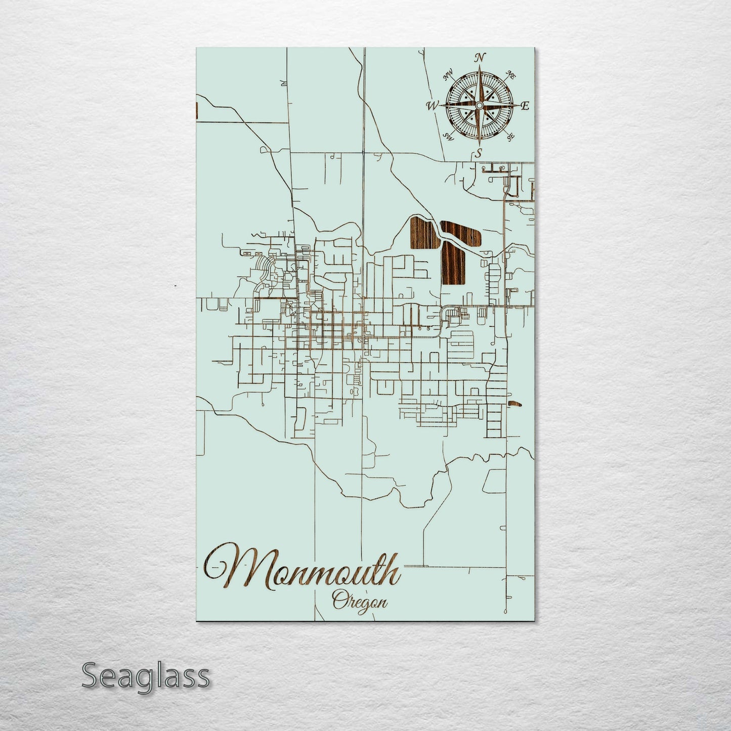 Monmouth, Oregon Street Map