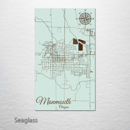 Monmouth, Oregon Street Map