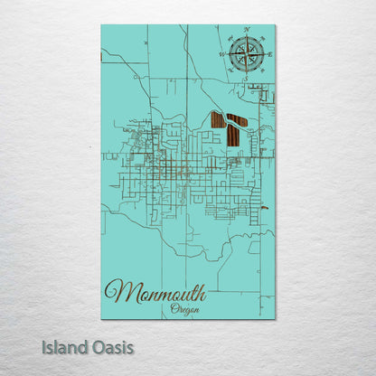 Monmouth, Oregon Street Map